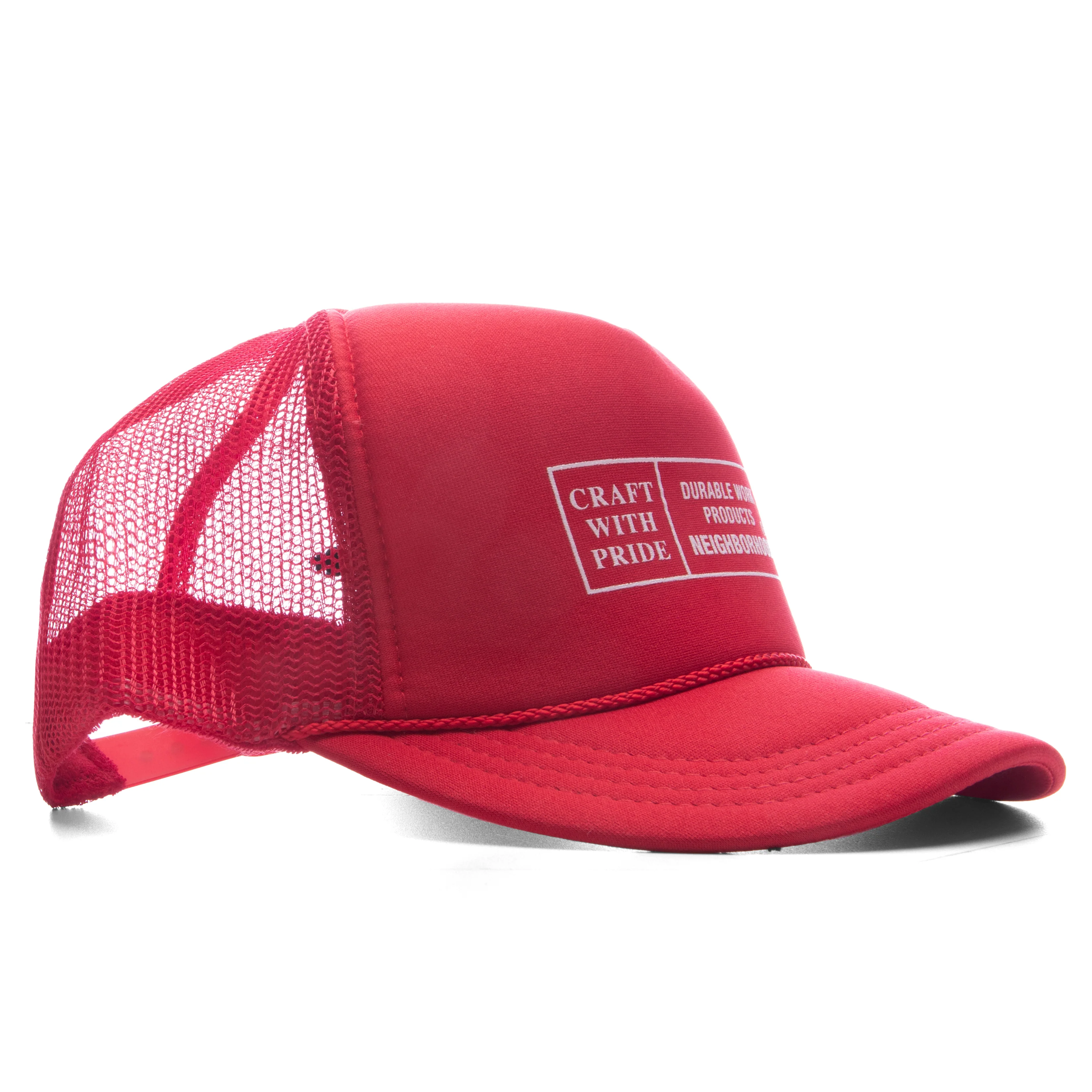 Kid's OT. Mesh Cap - Red - Image 3