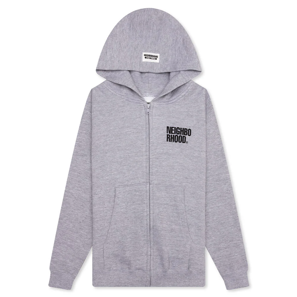 Kids OT . Sweat Zip Hoodie LS - Grey