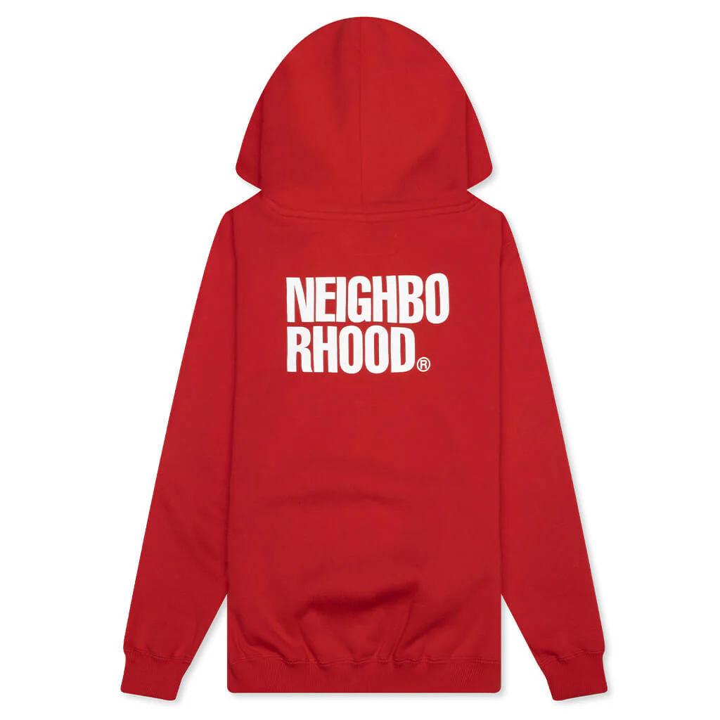 Kids OT . Sweat Zip Hoodie LS - Red - Image 2