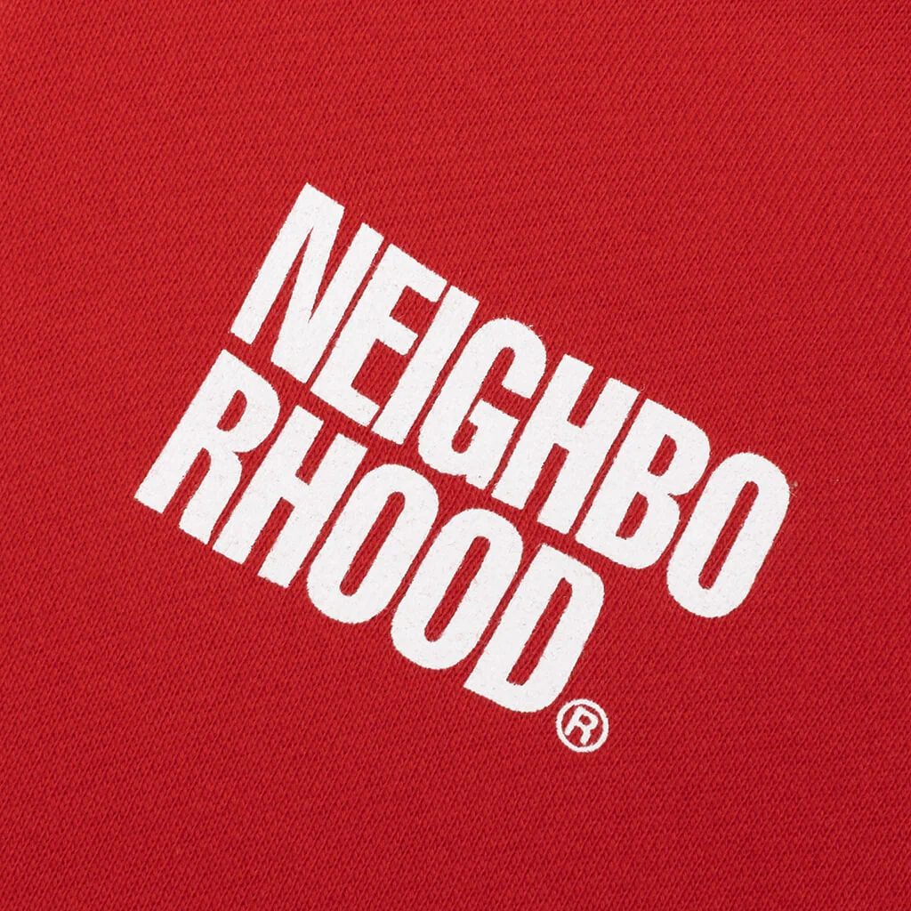 Kids OT . Sweat Zip Hoodie LS - Red - Image 3