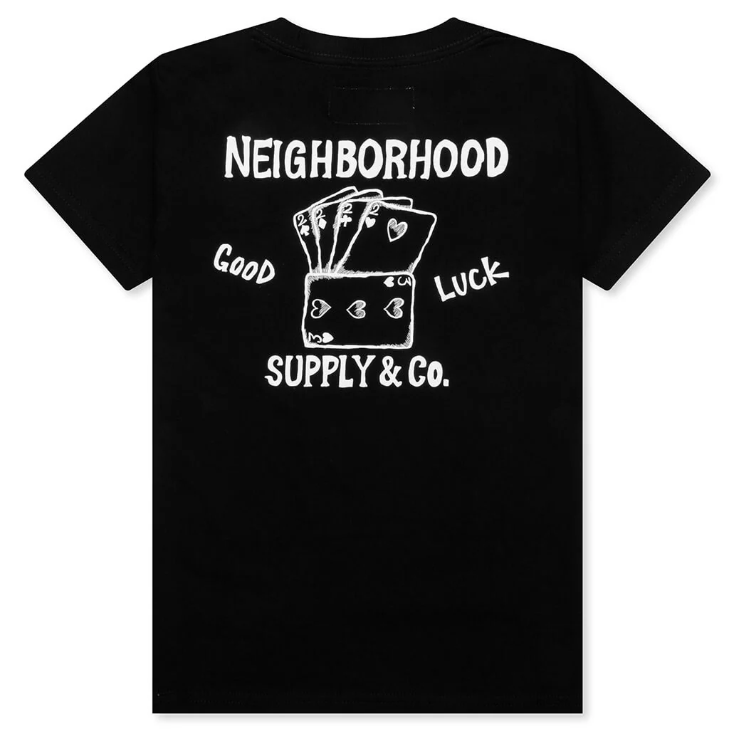 Kids OT . TEE SS-8 - Black - Image 2