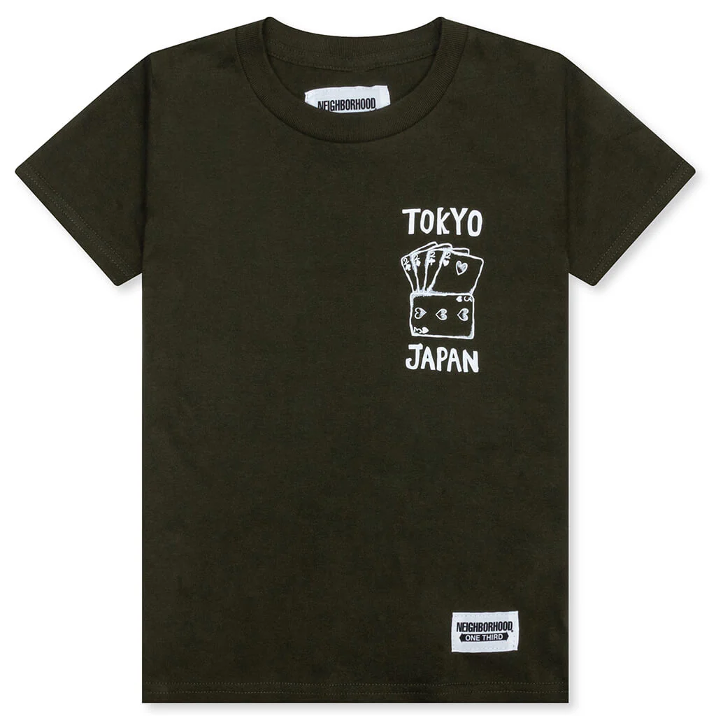 Kids OT . TEE SS-8 - Olive Drab