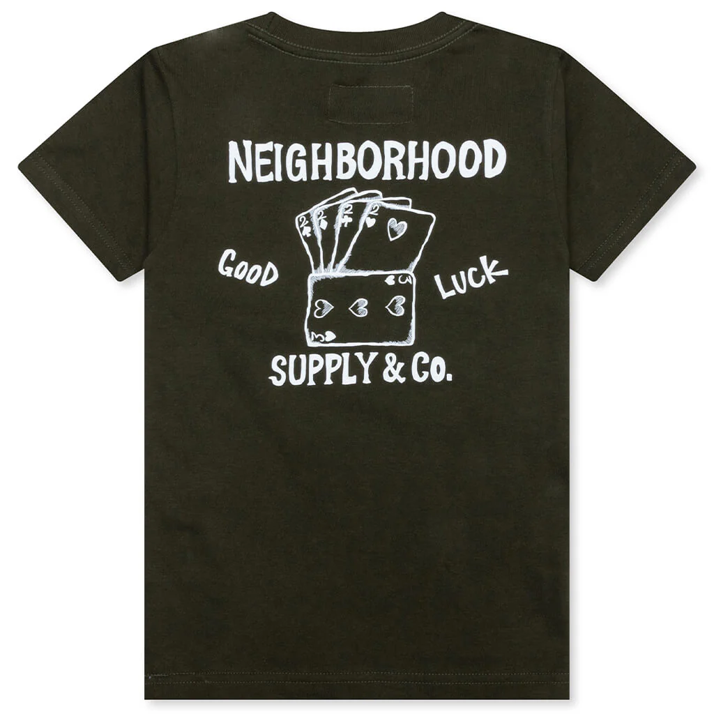 Kids OT . TEE SS-8 - Olive Drab - Image 2