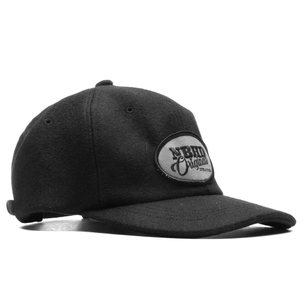Melton Dad Cap - Black - Image 3