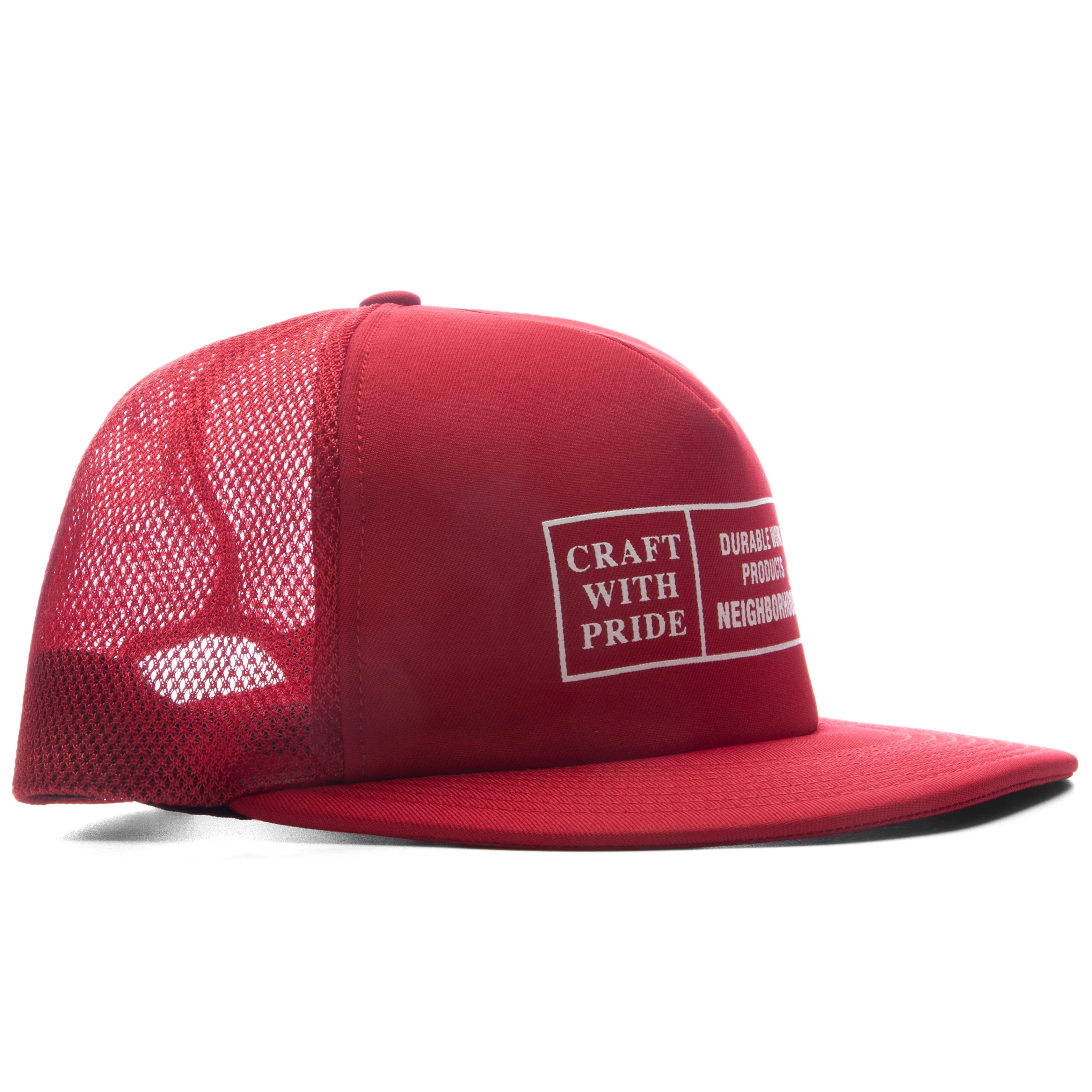 Mesh Cap - Red - Image 3