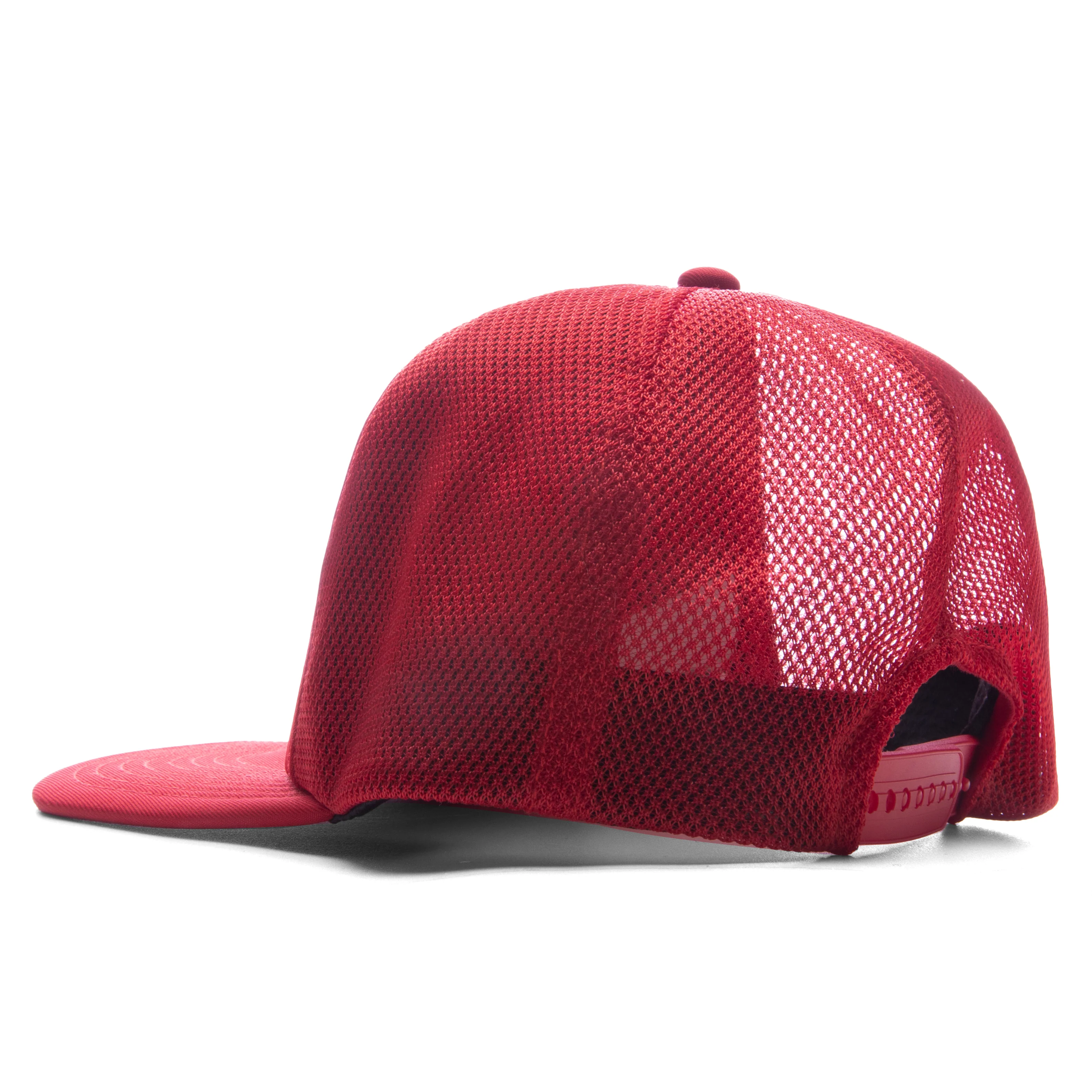 Mesh Cap - Red - Image 4