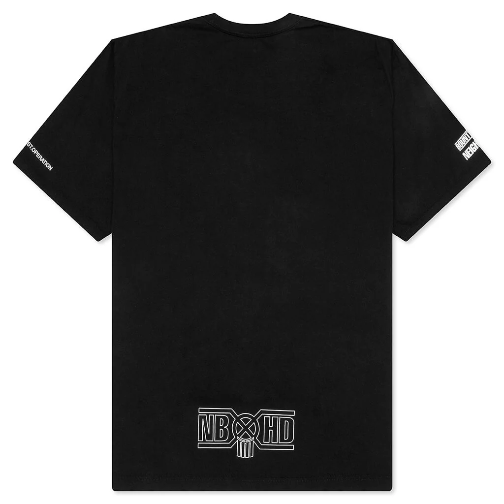 Neighborhood x Bounty Hunter S/S Tee 2 - Black - Image 2