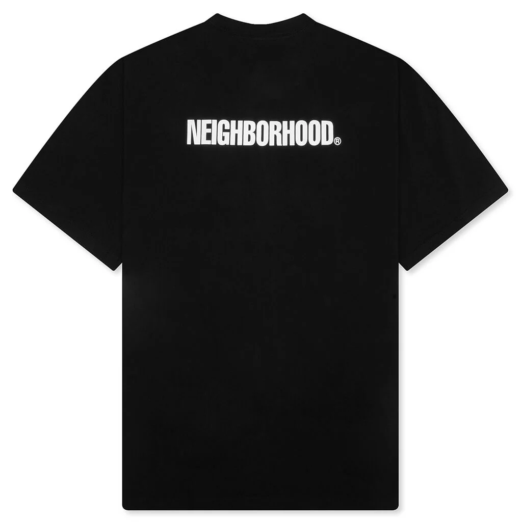 Neighborhood x Charles Peterson S/S Tee 1 - Black - Image 2