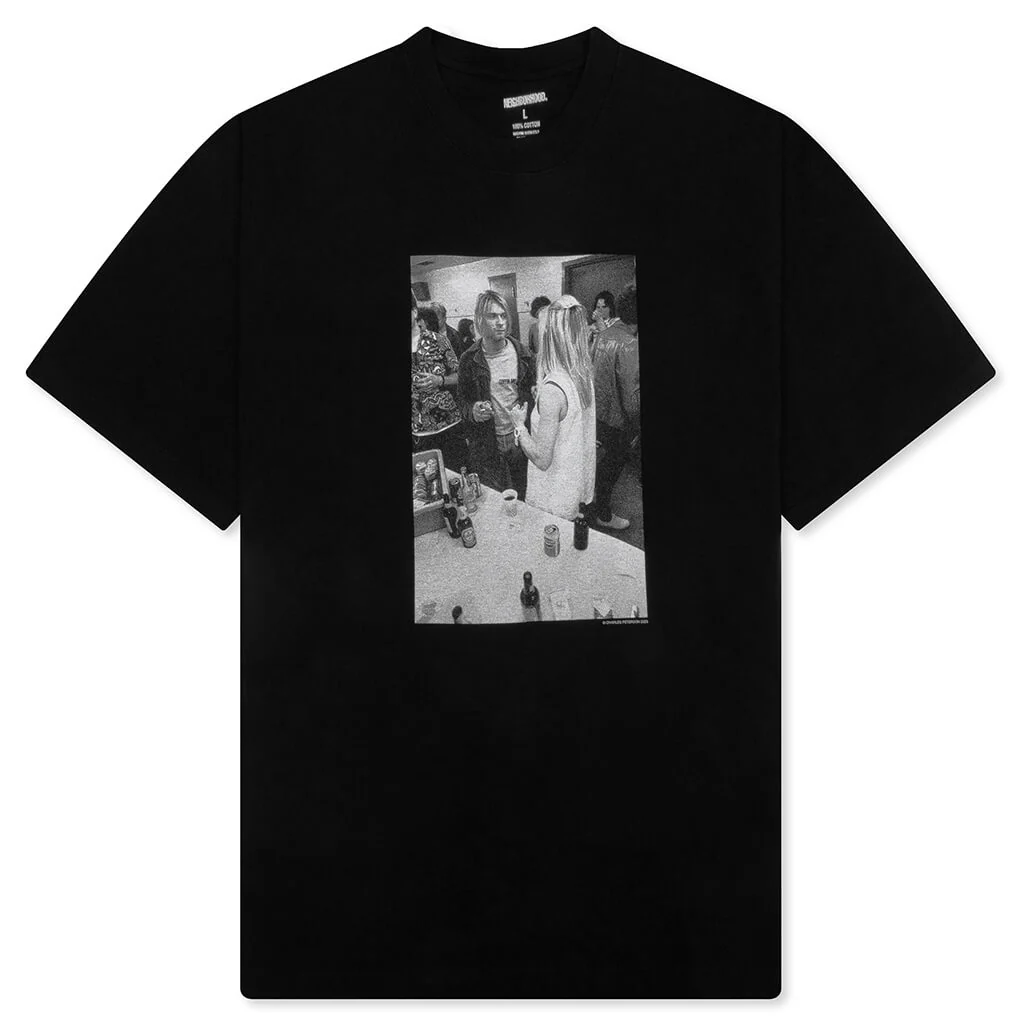 Neighborhood x Charles Peterson S/S Tee 2 - Black