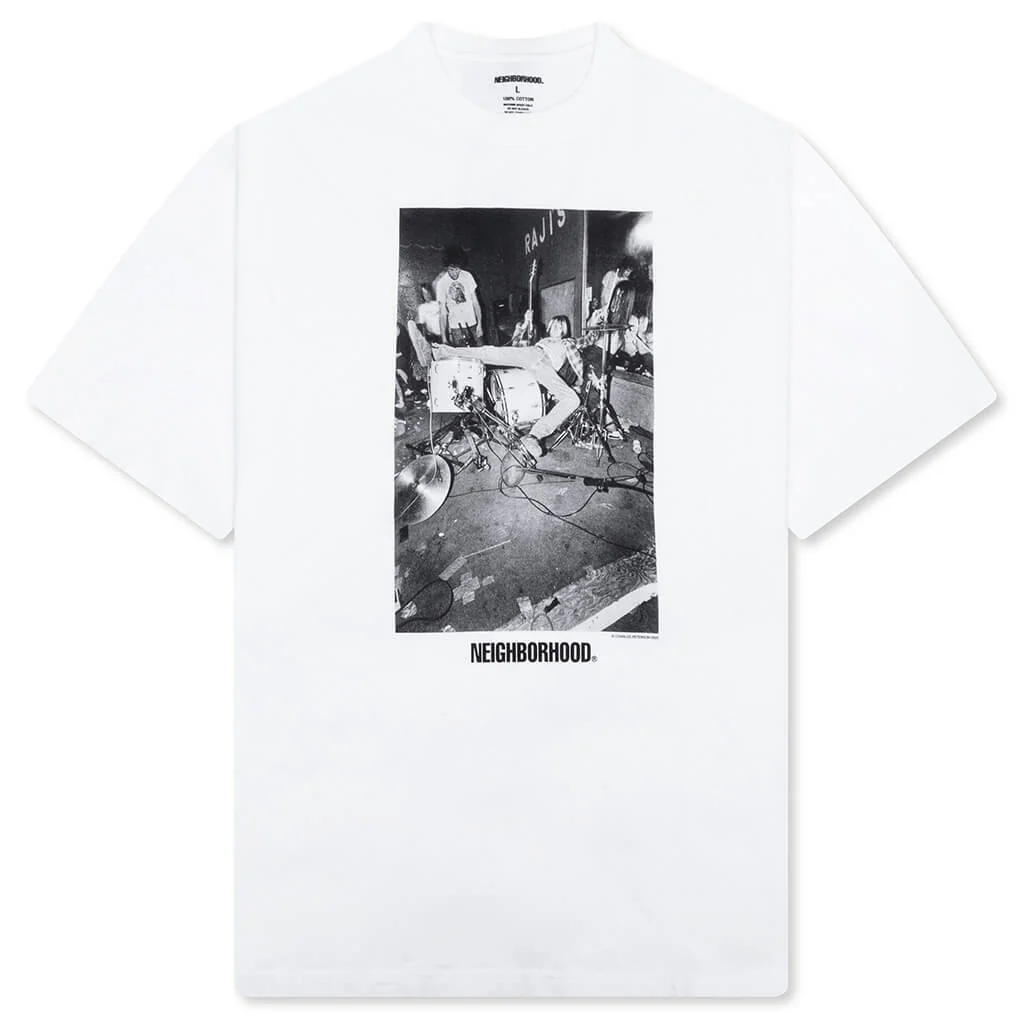 Neighborhood x Charles Peterson S/S Tee 3 - White