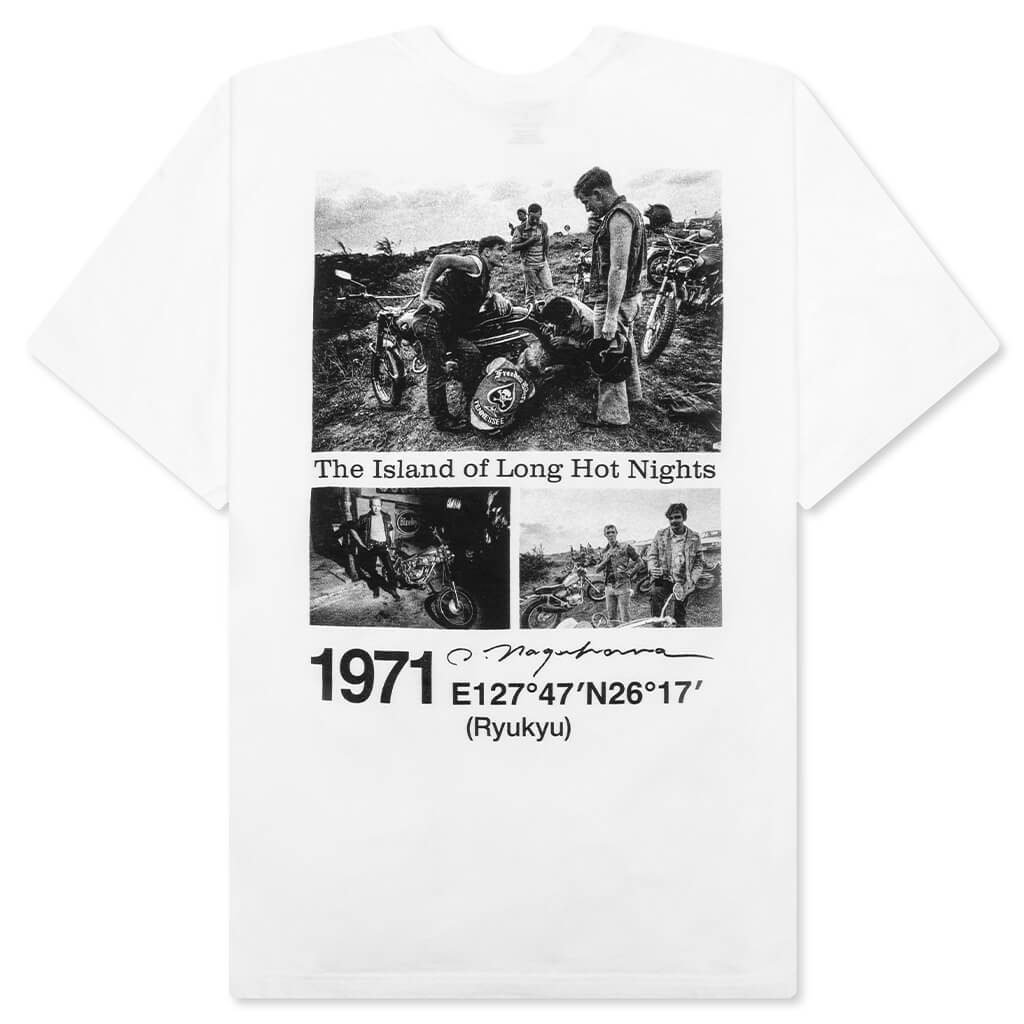 Neighborhood x Osamu Nagahama S/S Tee 2 - White - Image 2