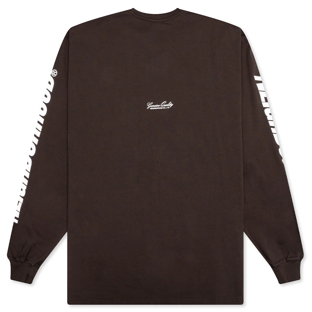 NH. L/S Tee 1 - Brown - Image 2