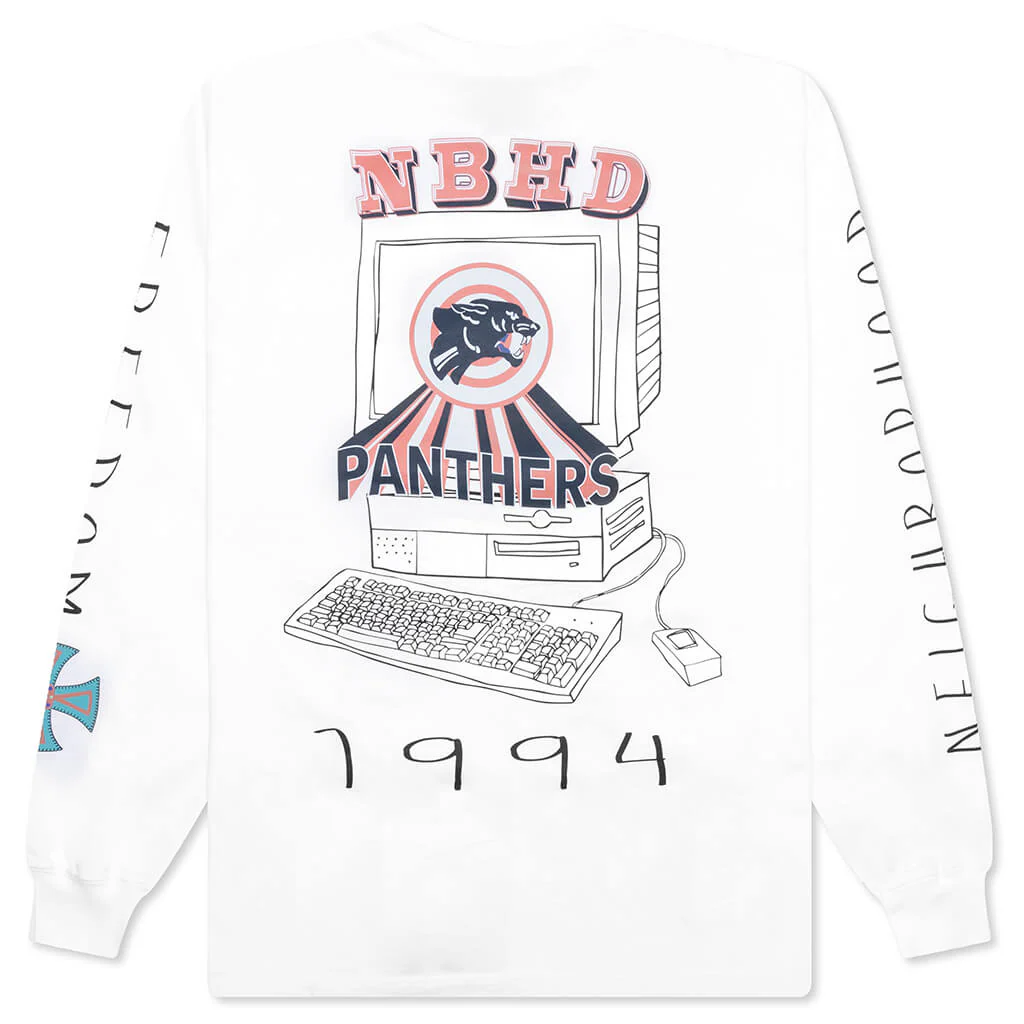 NH L/S Tee 10 - White - Image 2
