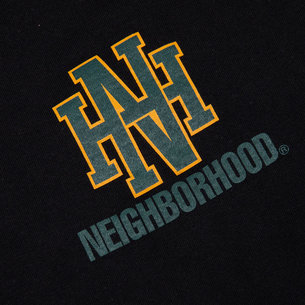 NH L/S Tee 8 - Black/Green - Image 3