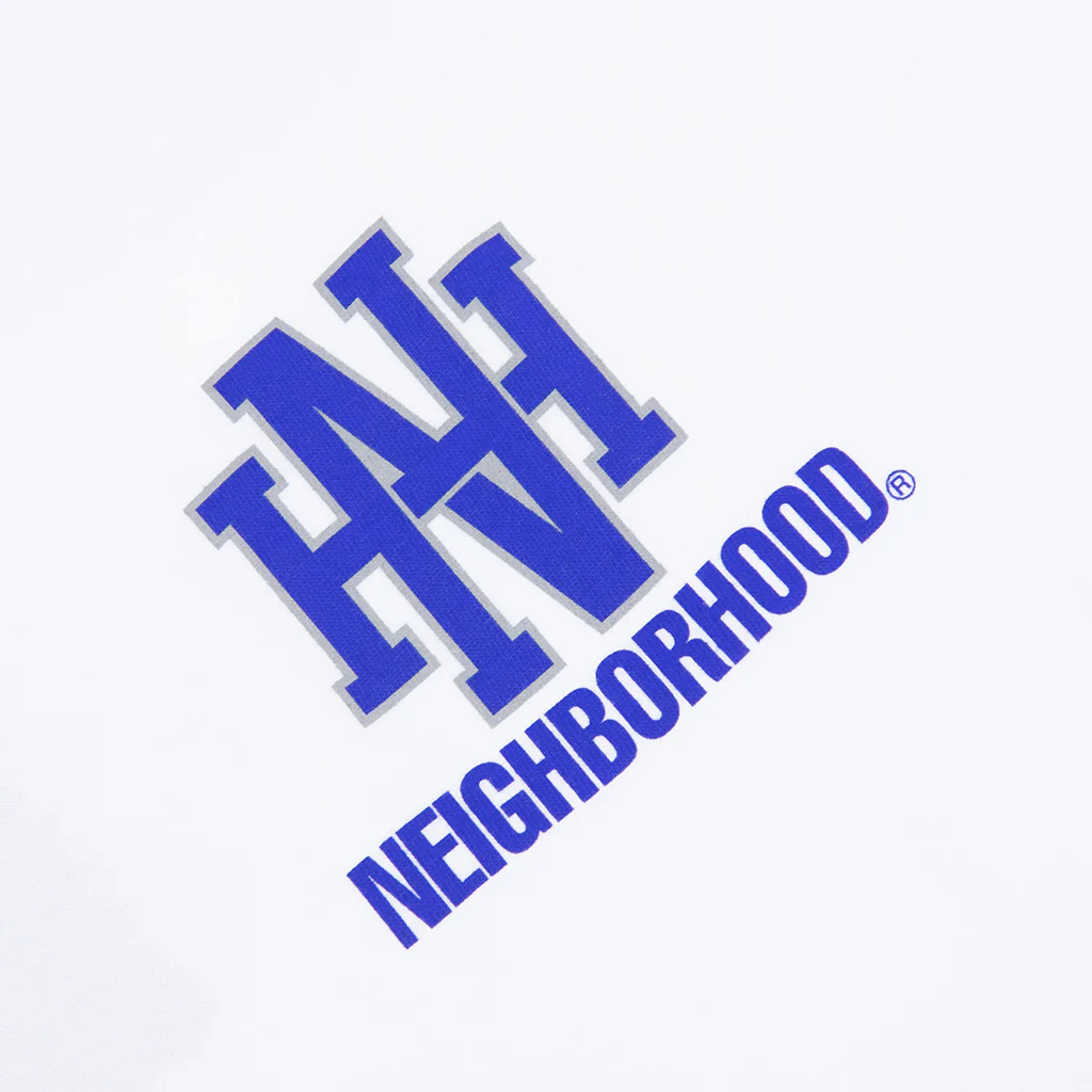 NH L/S Tee 8 - White/Blue - Image 3