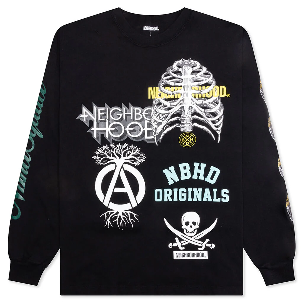 NH Tee LS-17 - Black