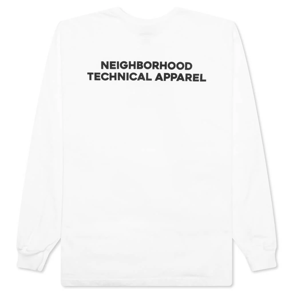 NH. Tee L/S-5 - White - Image 2