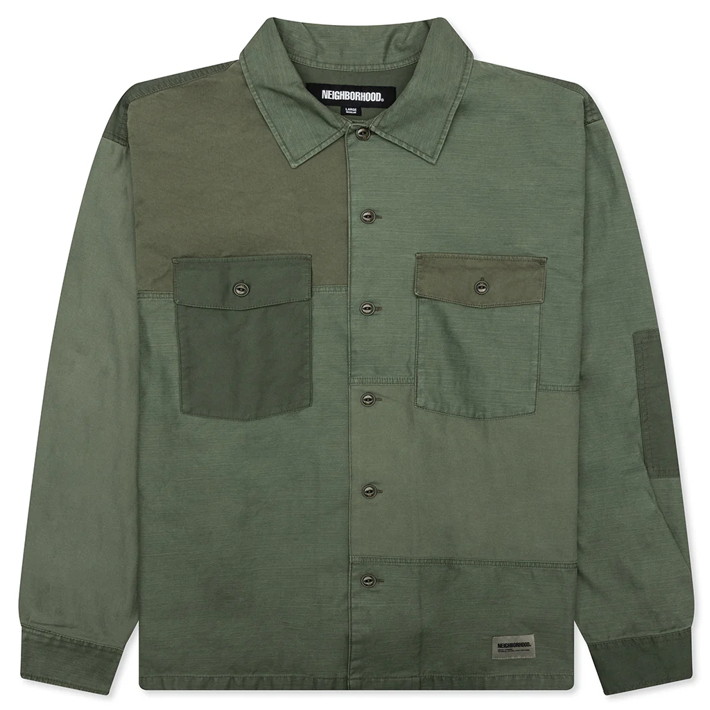 RM Utility Shirt LS - Olive Drab