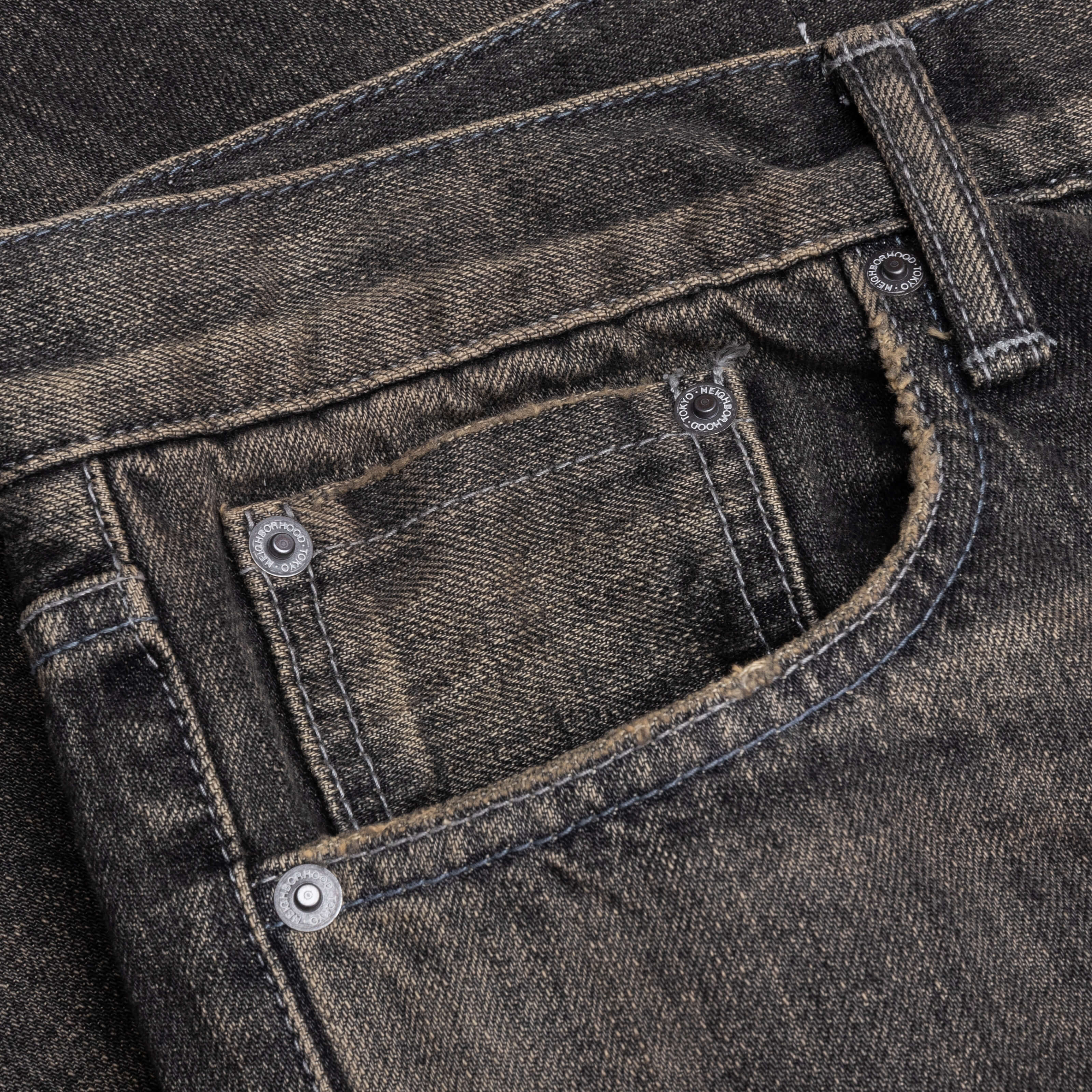 Savage Denim DP Basic Pants - Black - Image 4