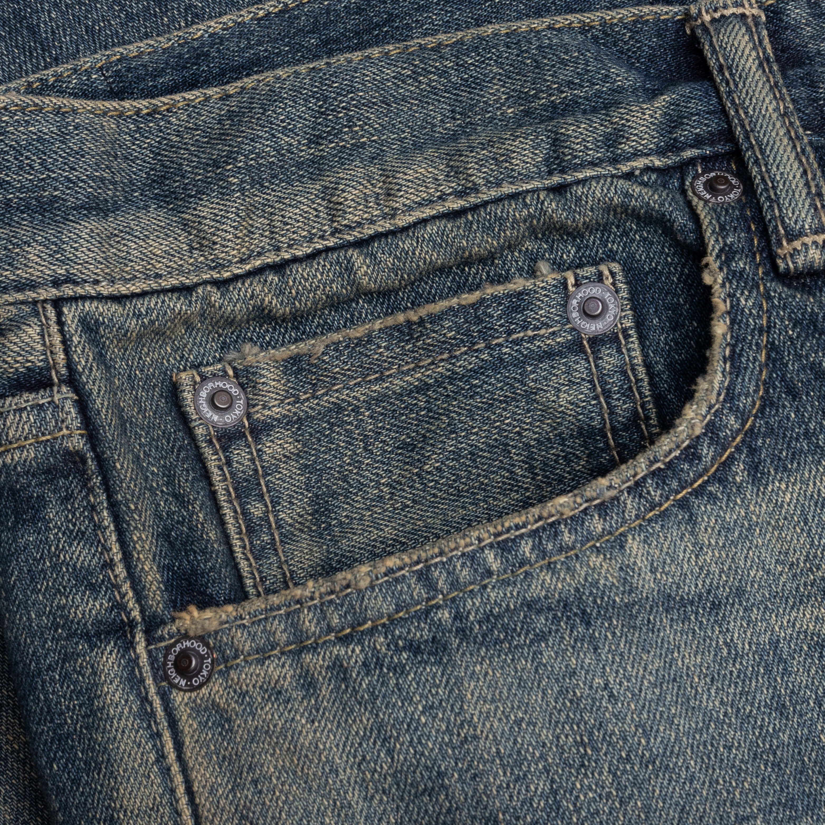 Savage Denim DP Basic Pants - Indigo - Image 3