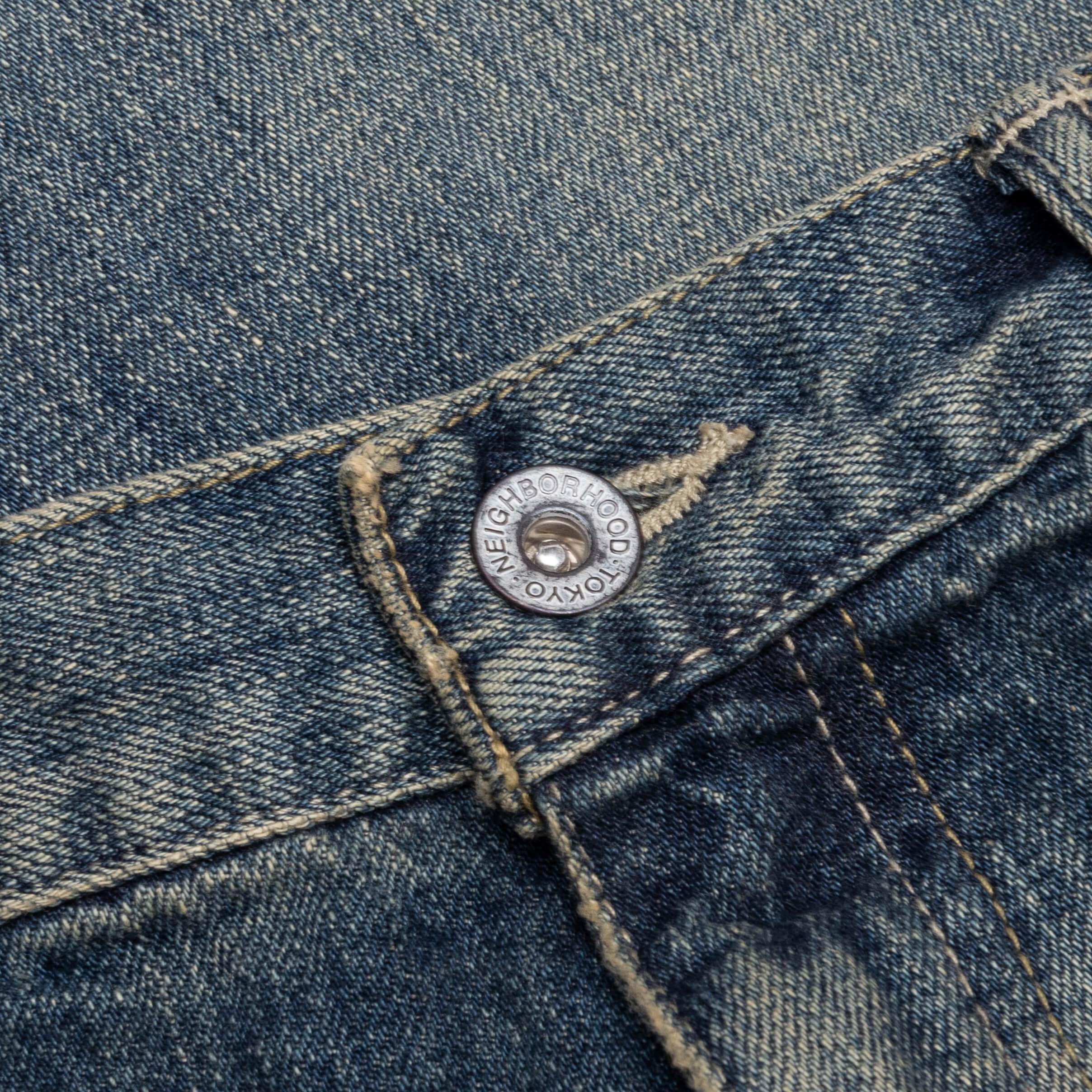 Savage Denim DP Basic Pants - Indigo - Image 4