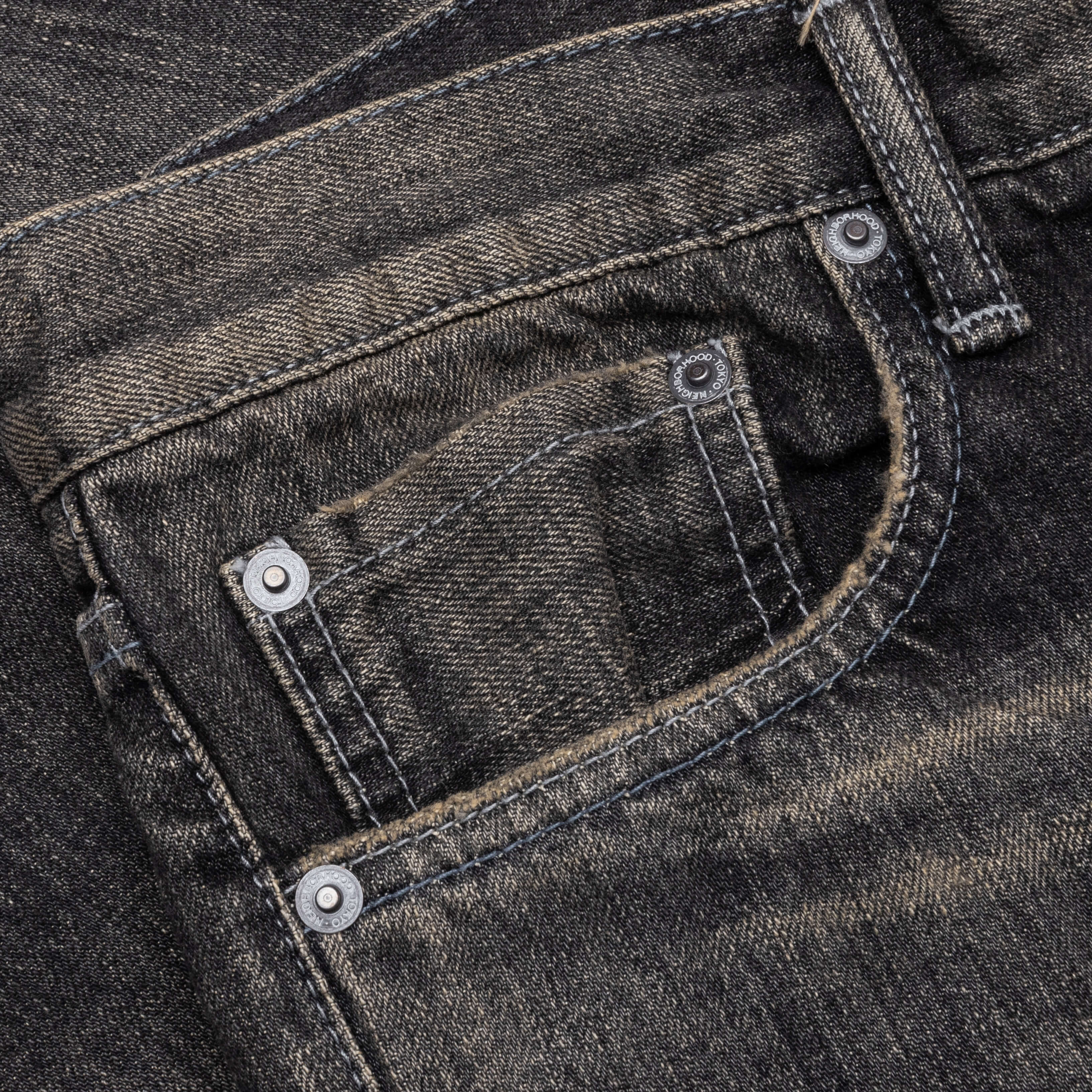 Savage Denim Dp Mid Pants - Black - Image 3