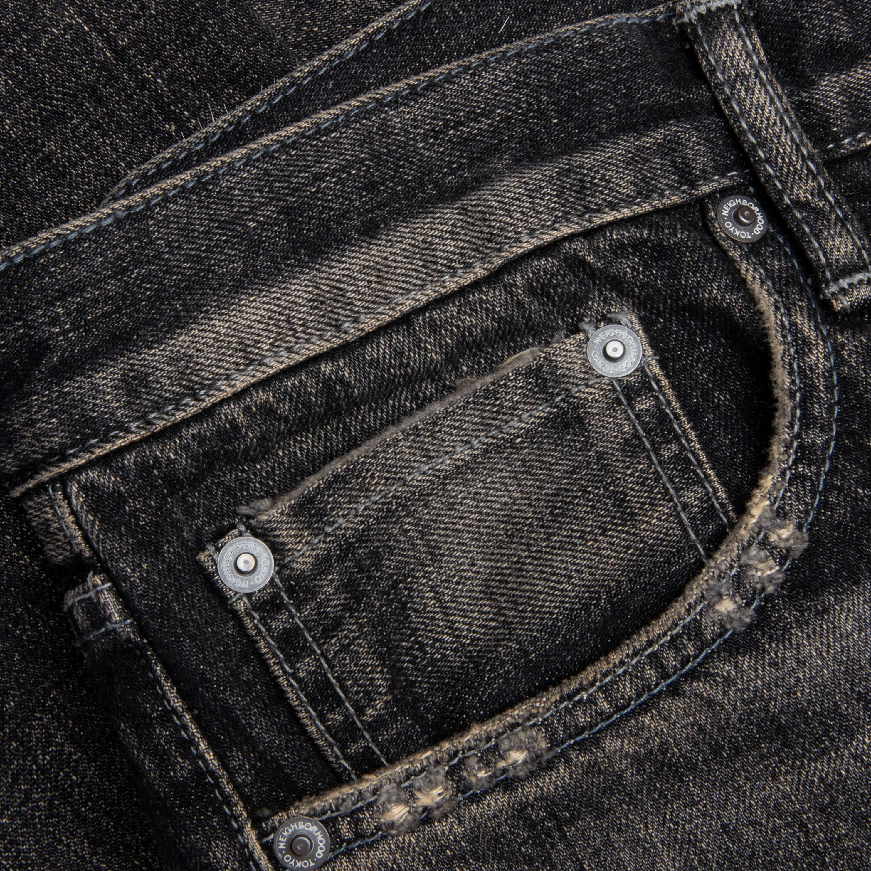 Savage Denim DP Mid Pants - Black - Image 3