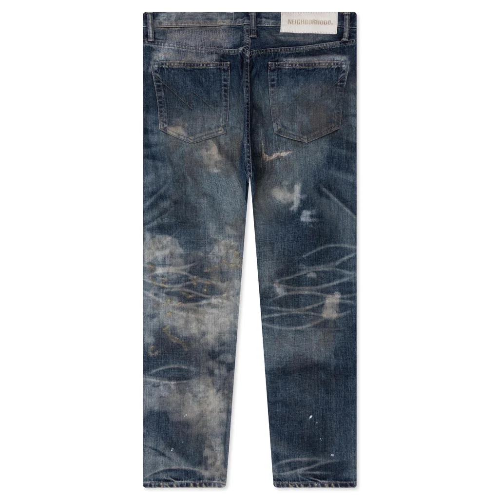 Savage Denim DP Mid Pants - Indigo - Image 2