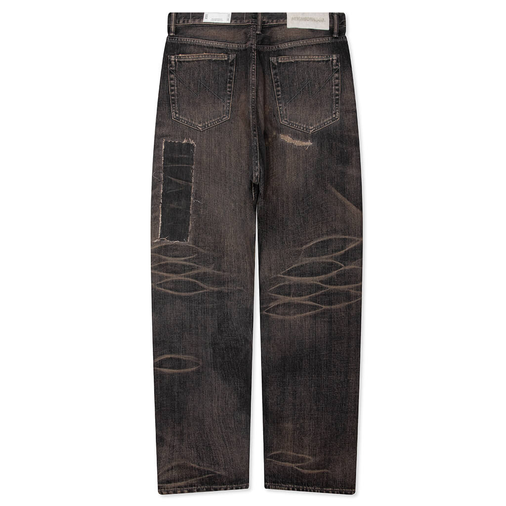 Savage DP Basic Denim Pants - Black - Image 2
