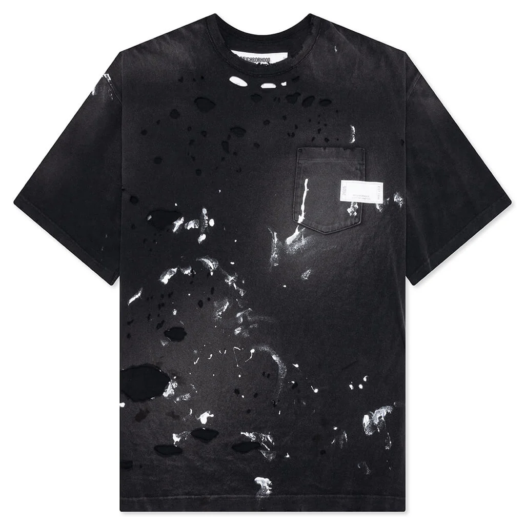 Savage S/S Pocket Crewneck - Black