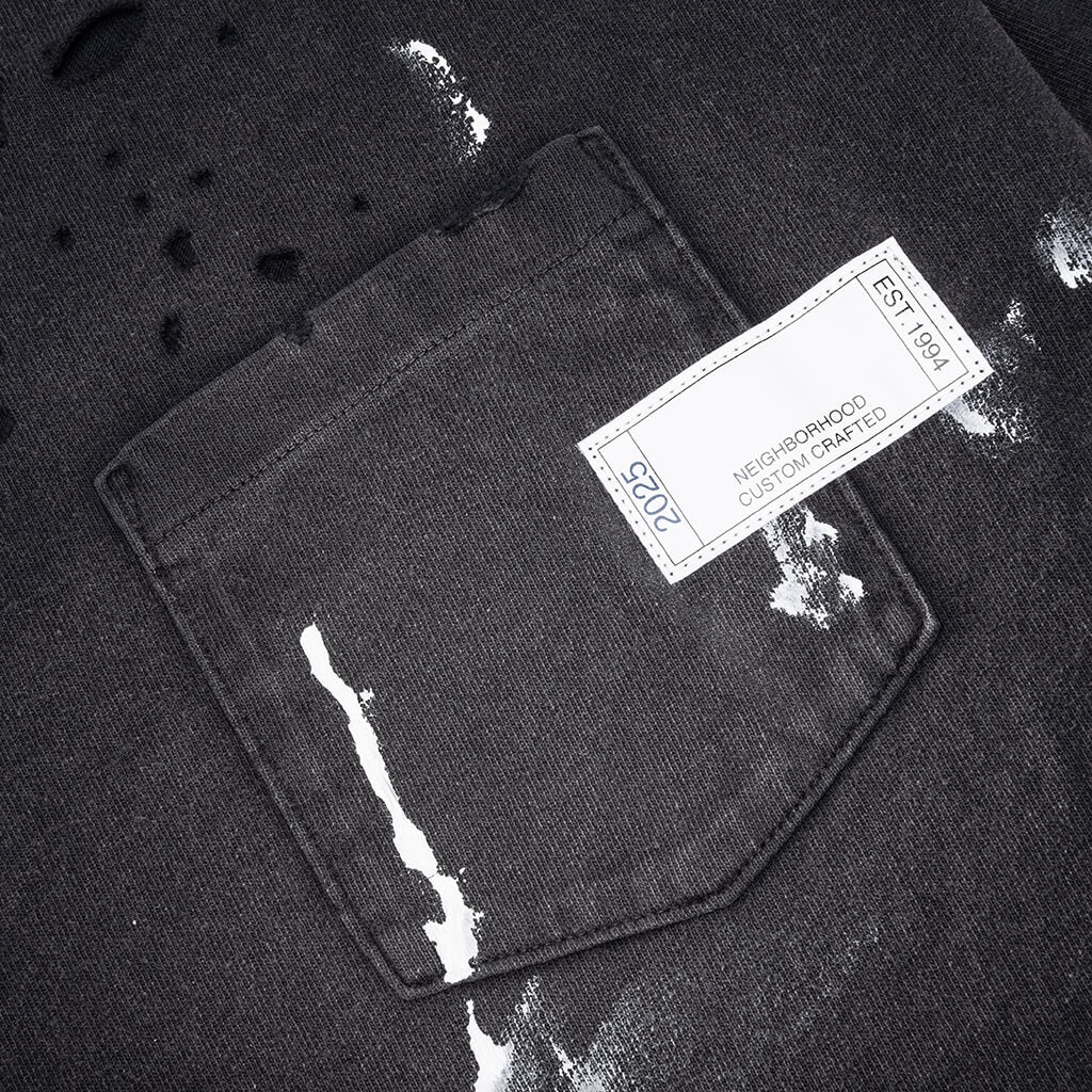 Savage S/S Pocket Crewneck - Black - Image 3