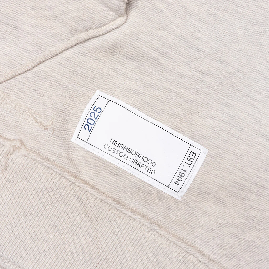 Savage Sweat Hoodie L/S - Oatmeal - Image 5