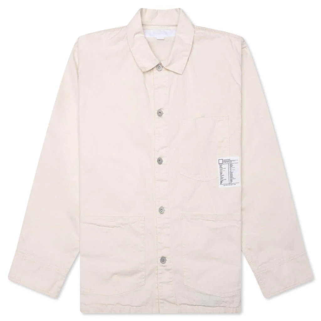 Short Coverall Jacket - White