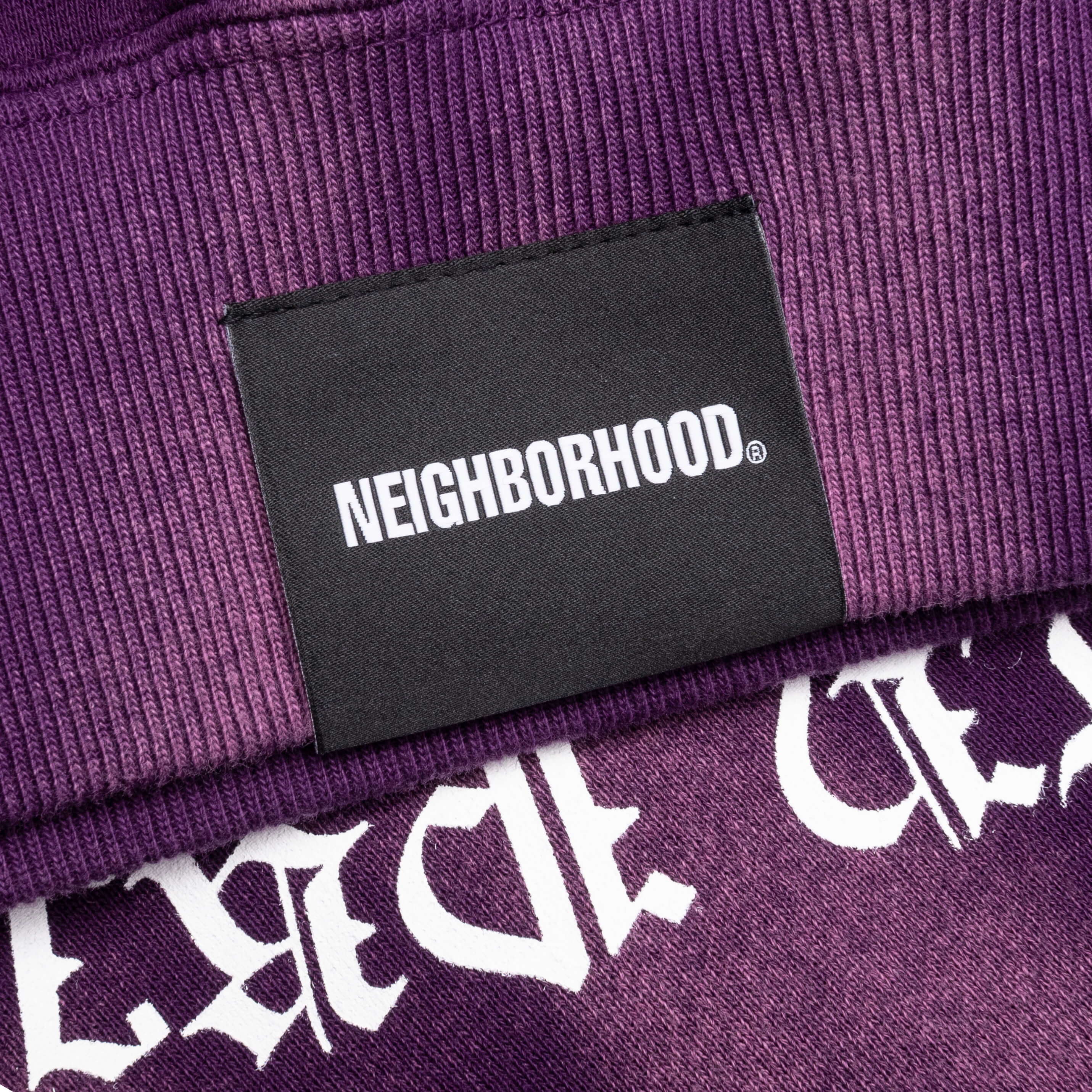 Tie Dye Sweat L/S Shirt - Purple - Image 3