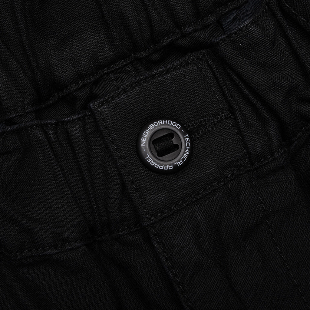 Wide Cargo Shorts Pants - Black - Image 5