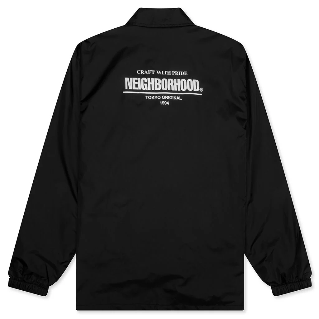 Windbreaker Jacket 1 - Black - Image 2