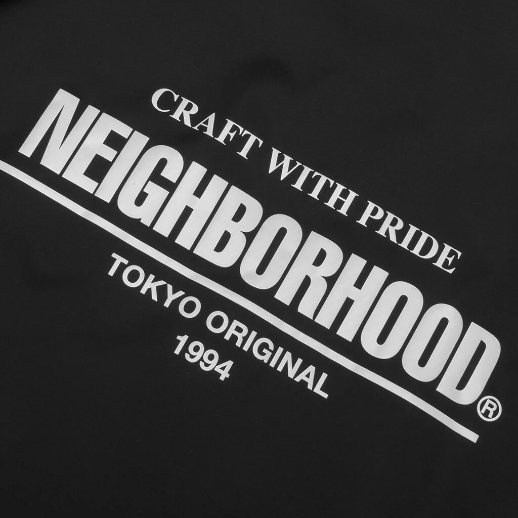 Windbreaker Jacket 1 - Black - Image 6
