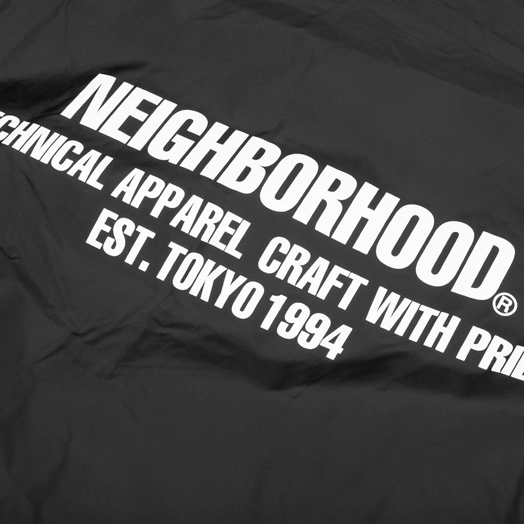 Windbreaker Jacket - Black - Image 5
