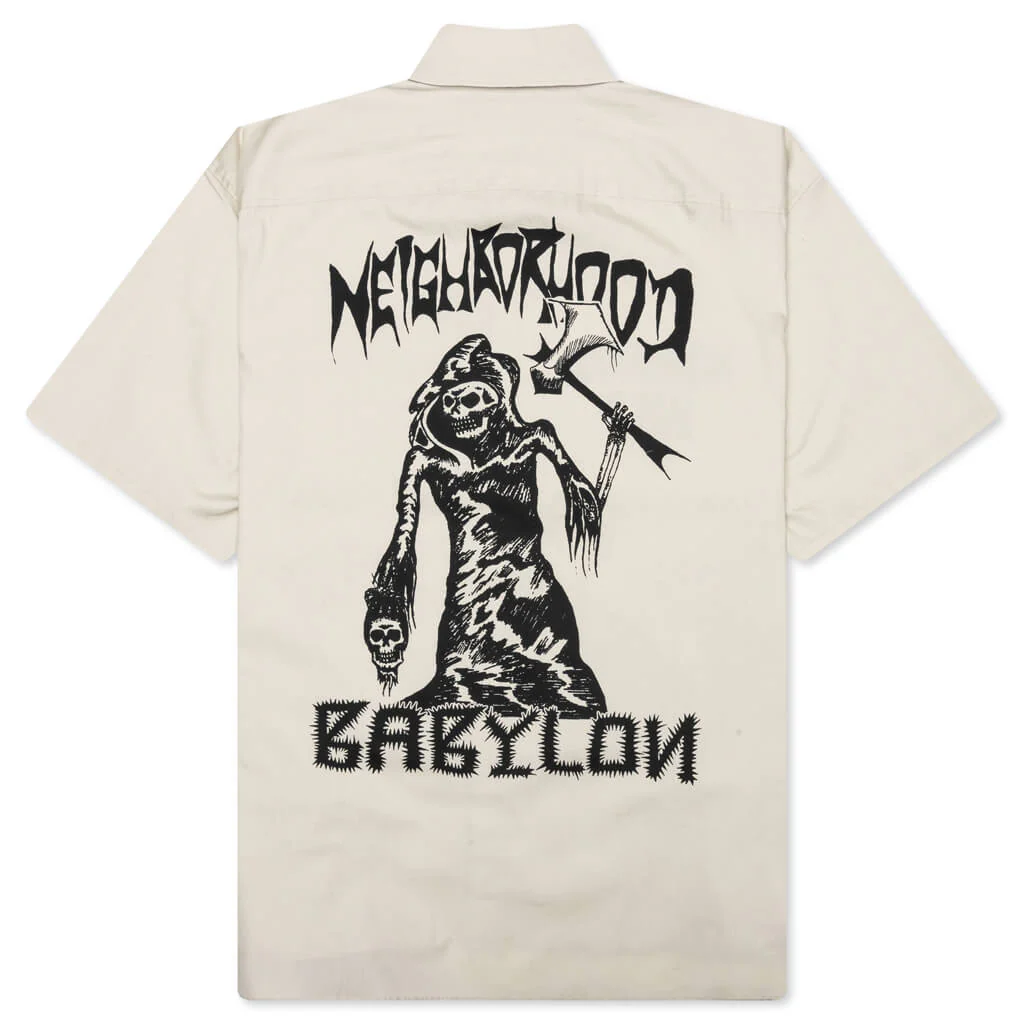 Neighborhood x Babylon BD Shirt SS-1 - Beige - Image 2