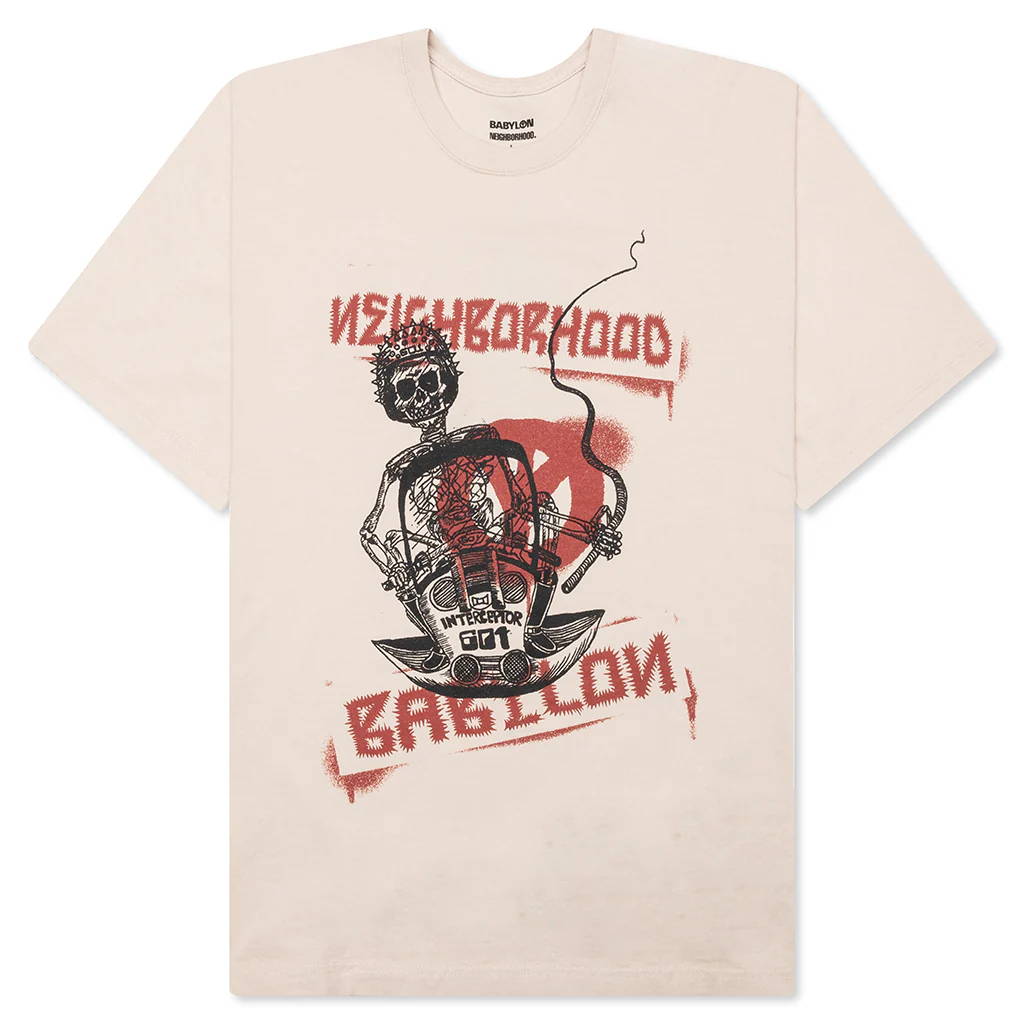 Neighborhood x Babylon Tee SS-2 - Beige