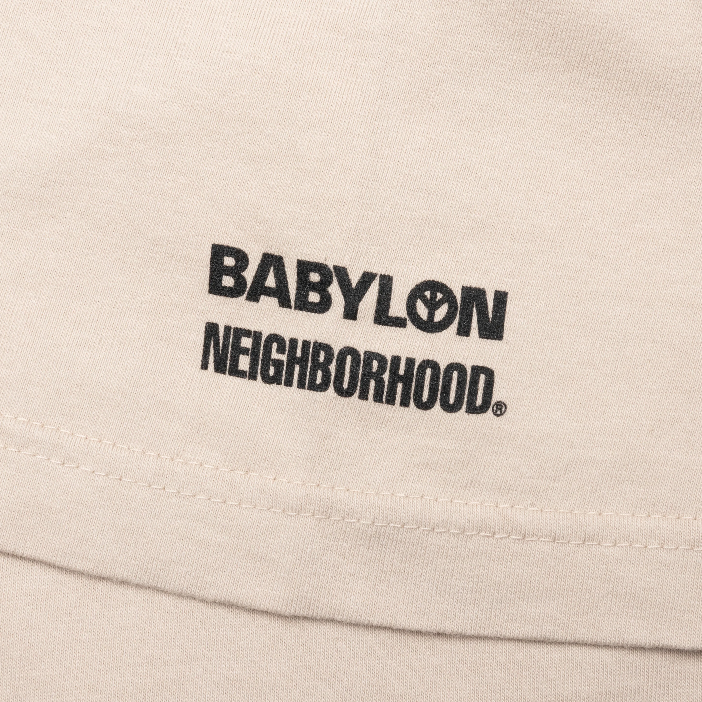 Neighborhood x Babylon Tee SS-2 - Beige - Image 4