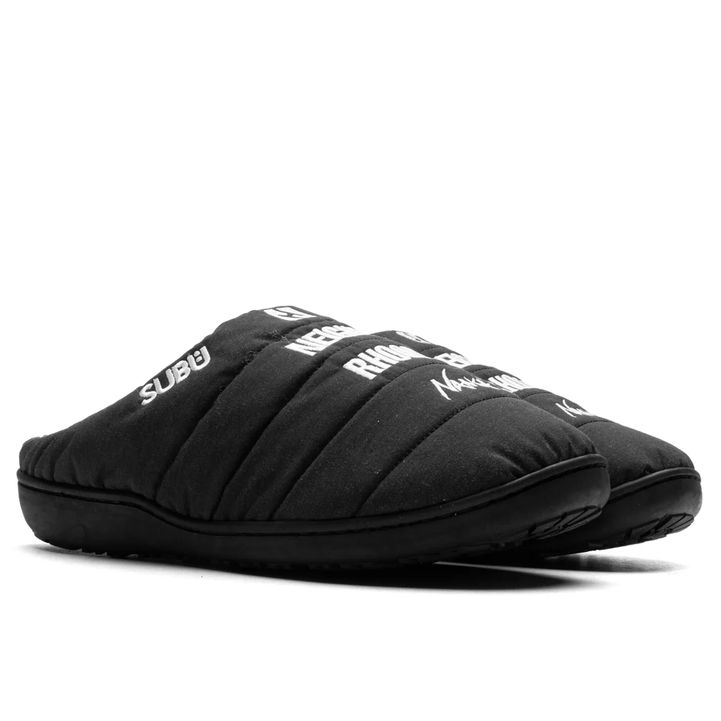 Neighborhood x Nanga x Subu Takibi Sandals - Black - Image 3