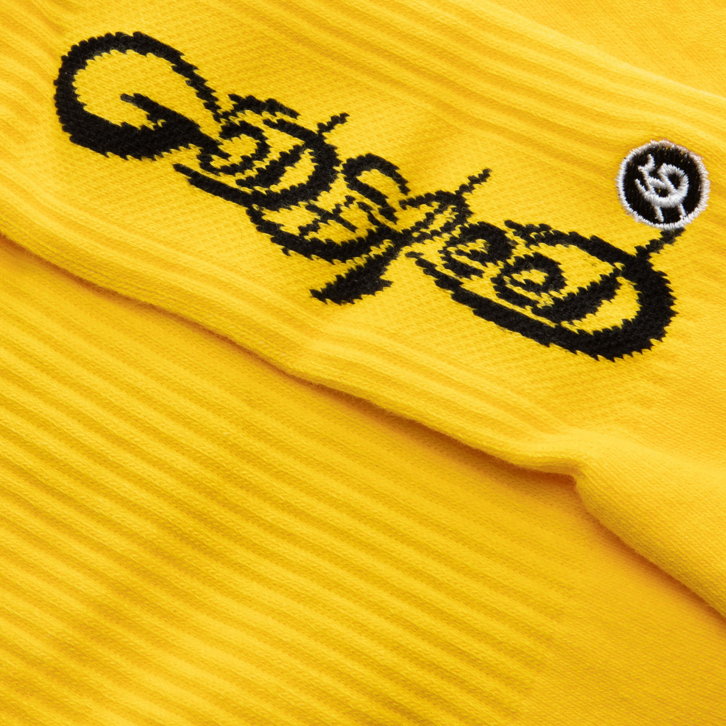 New Age Logo Sock - Yellow/Black - Image 2
