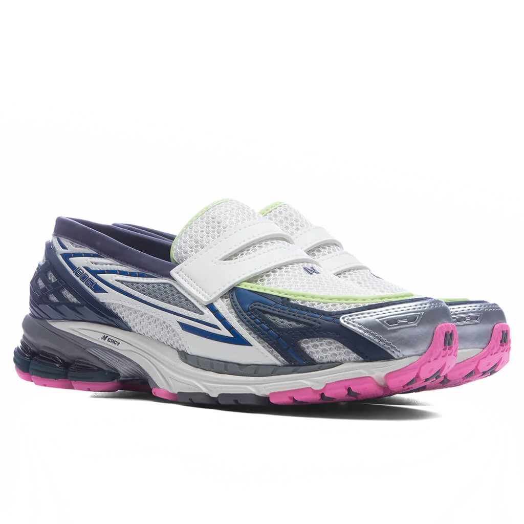 1906L 'Neon' - Silver Metallic/Navy - Image 2