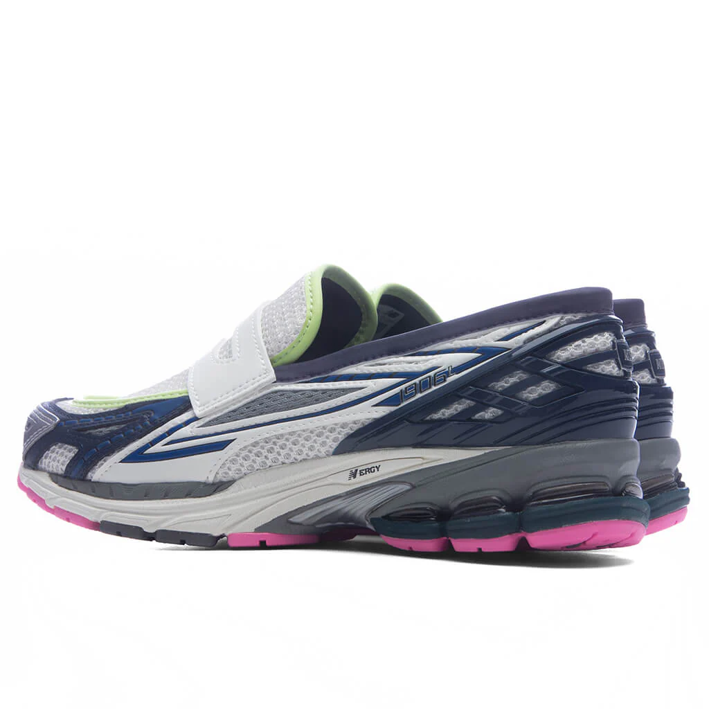 1906L 'Neon' - Silver Metallic/Navy - Image 3