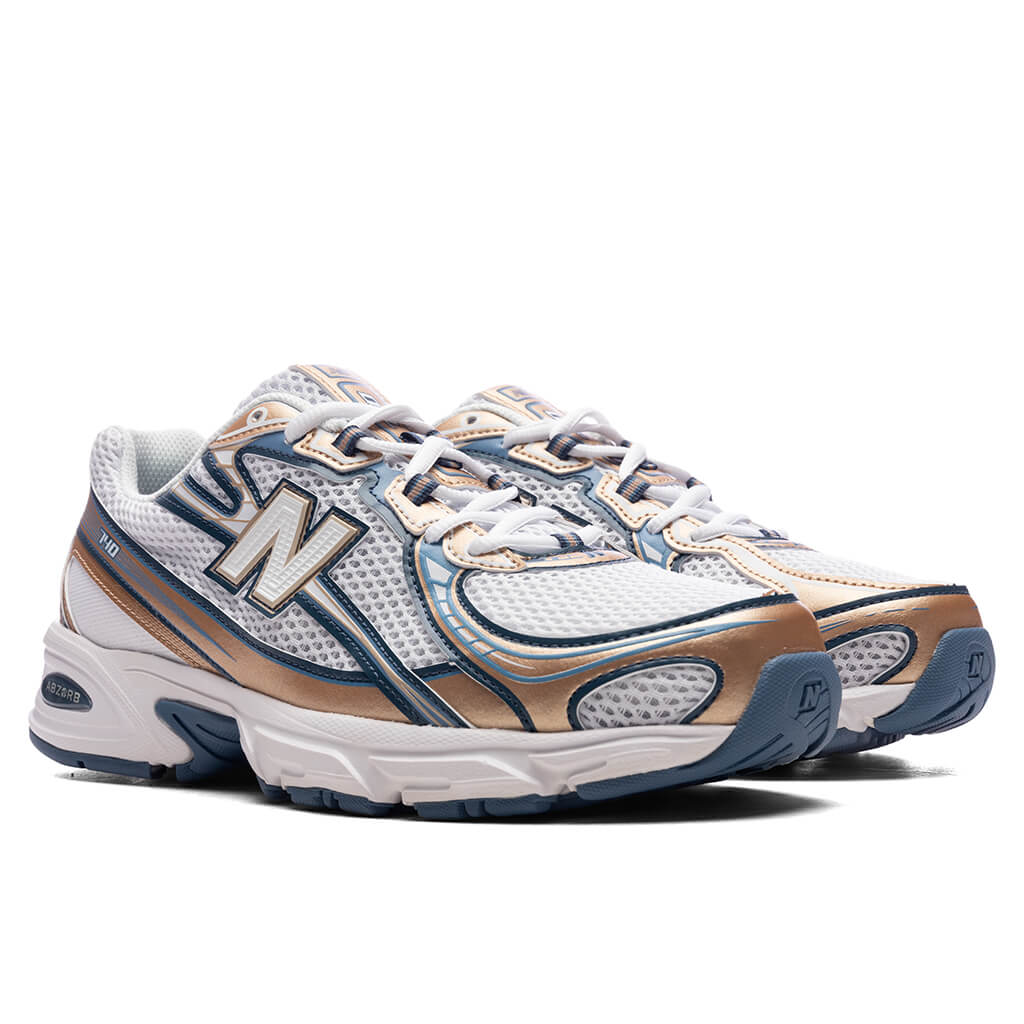 740 - Heron Blue/Vintage Indigo/Gold Metallic/Sea Salt - Image 2