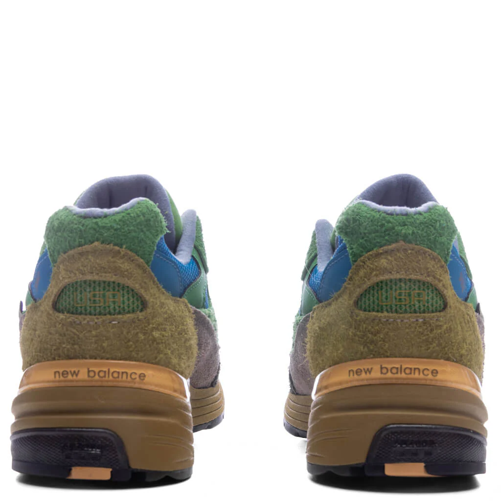 New Balance x Salehe Bembury 992 'Calm Be the Crater' - Green - Image 4