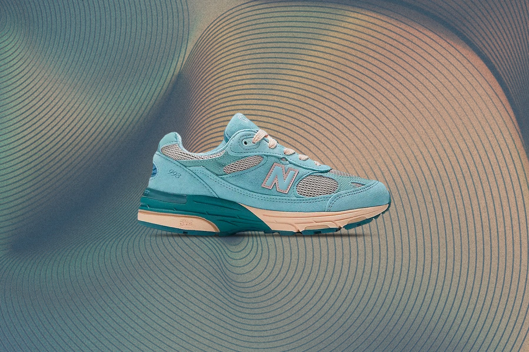 New Balance x Joe Freshgoods Women's 993 - Blue/Vintage Rose - Image 5