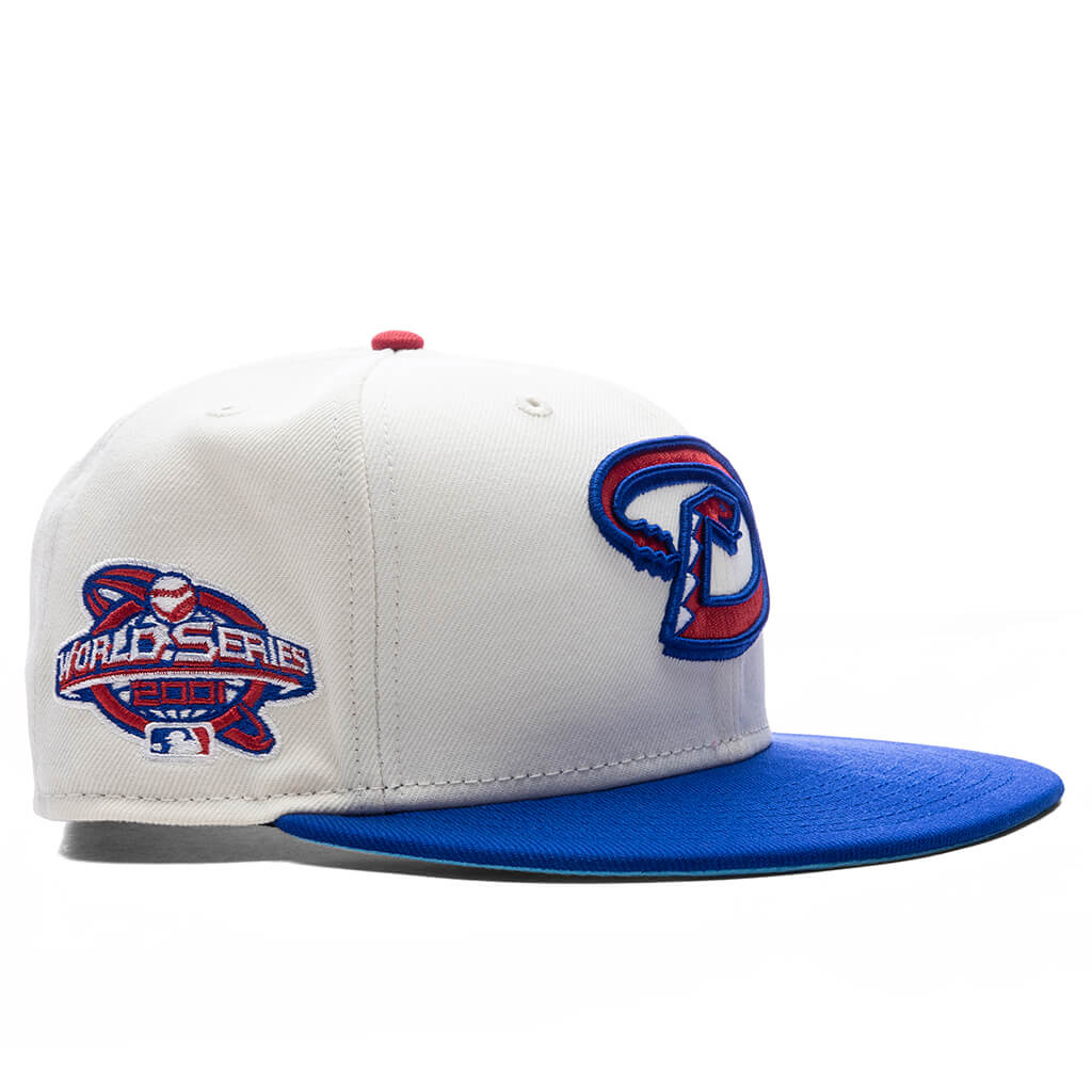 FEATURE x New Era 59FIFTY Fitted AZ Diamondbacks 2001 World Series - Snow/Grey - Image 3