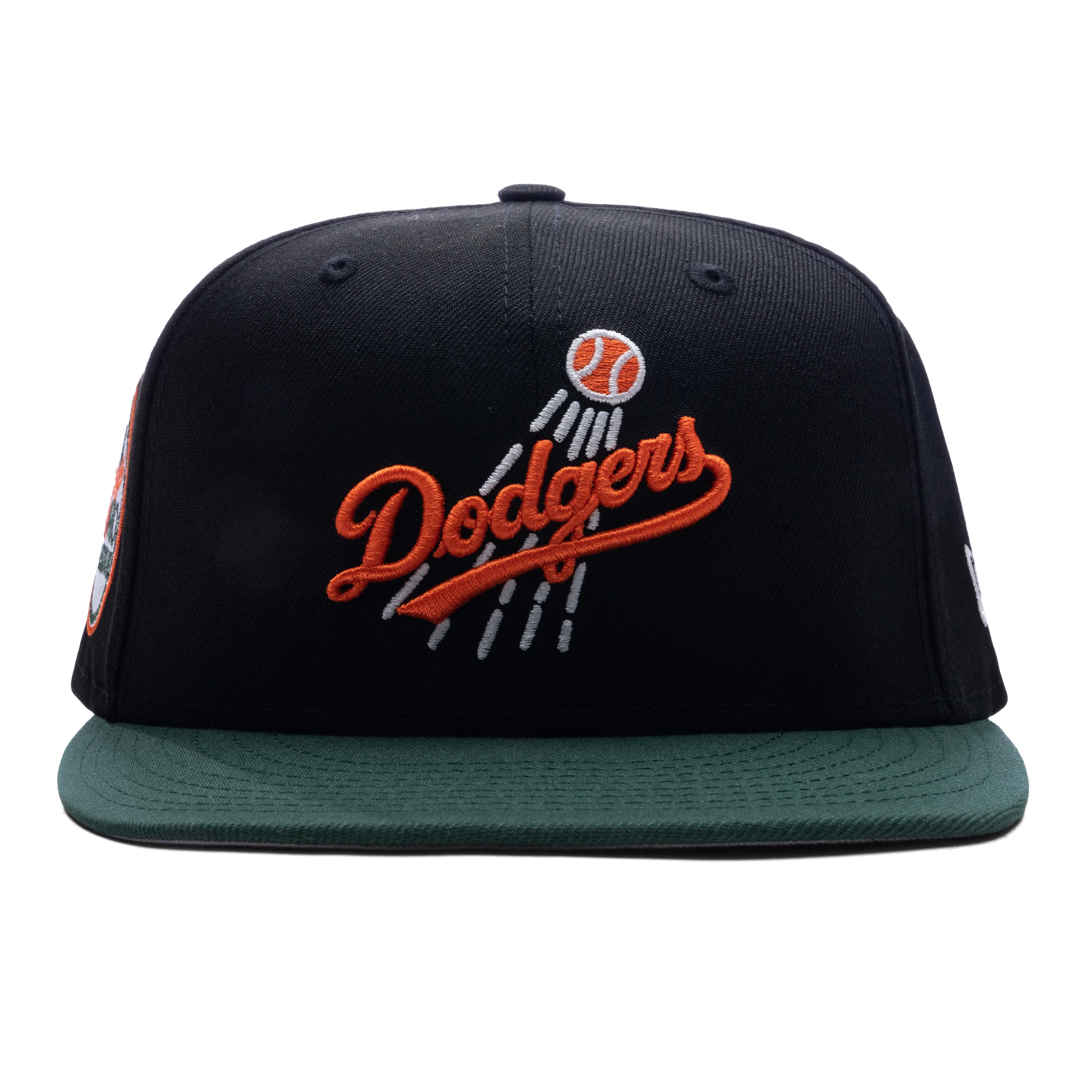 FEATURE x New Era 59FIFTY Fitted LA Dodgers Cooperstown - Black/Mountain Pine Green/Grey
